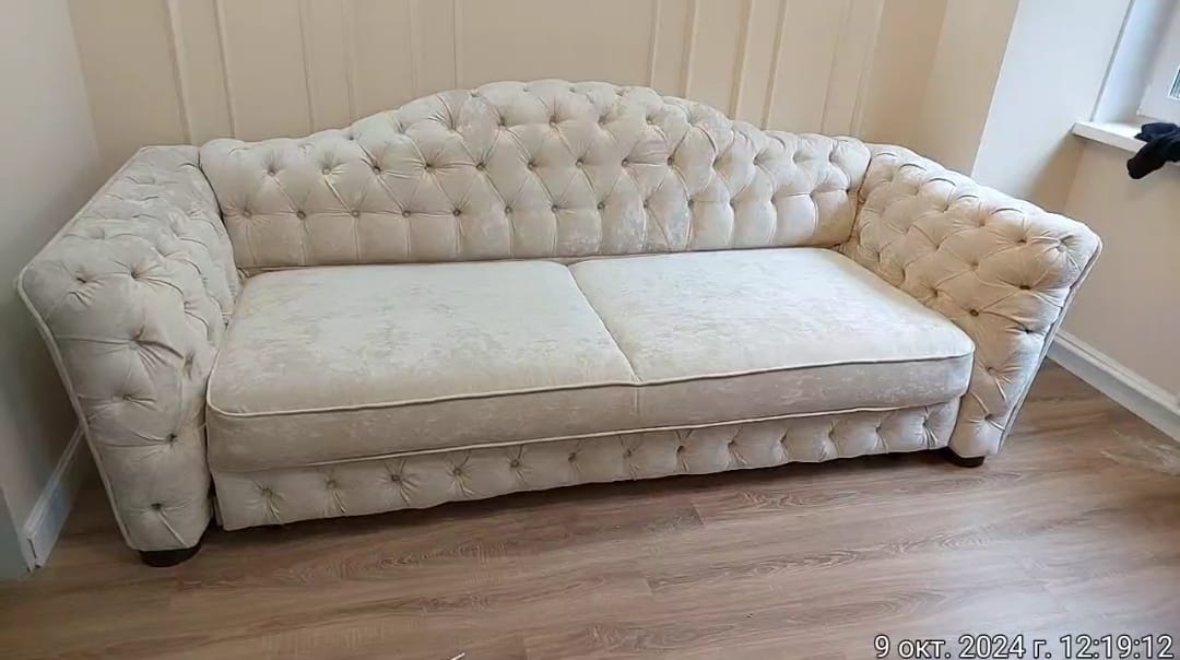 Замена обивки дивана на дому. Янаул