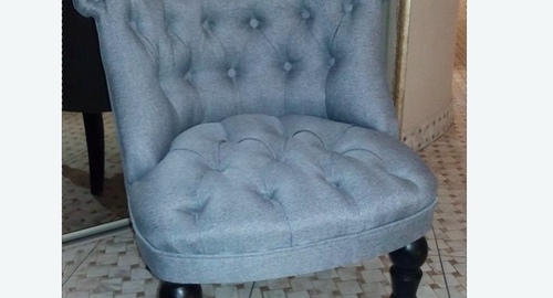 Обшивка стула на дому. Янаул